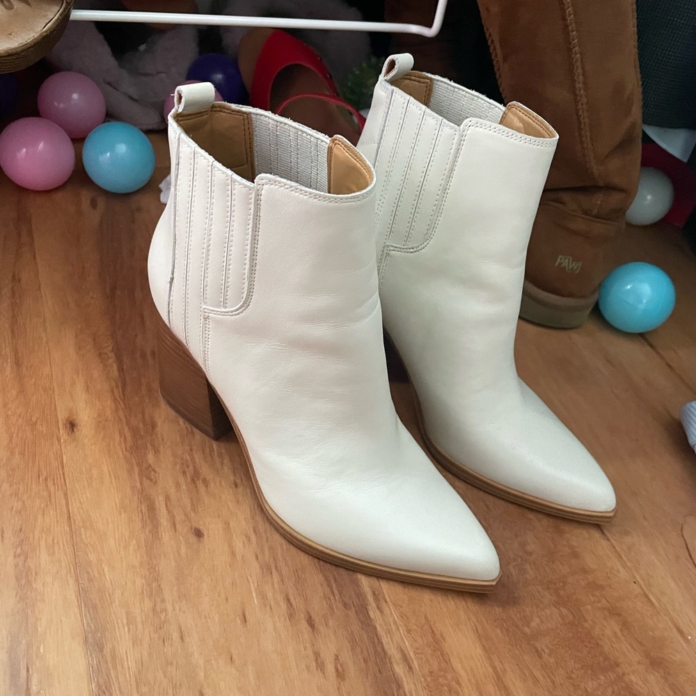 Mark Fisher Booties, Worn Only Once! In Great Con… - image 1